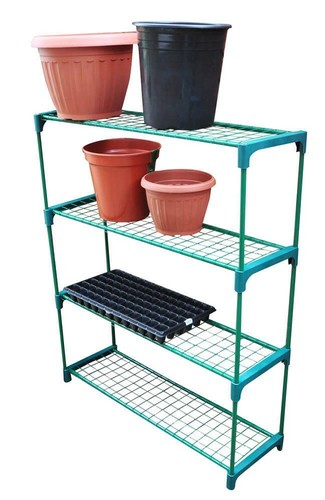 Tier shelf steel garden - 4,
