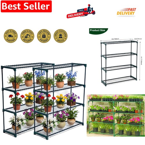 Tier garden greenhouse - greenhouse, steel