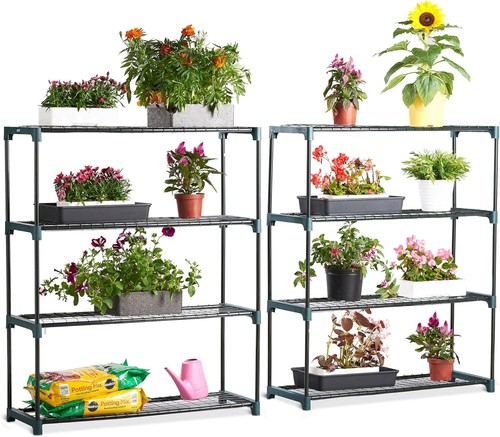 Vonhaus greenhouse shelving - vonhaus,