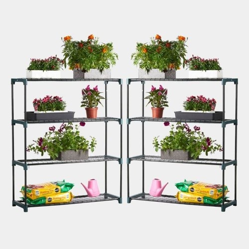 Vonhaus greenhouse staging - vonhaus,